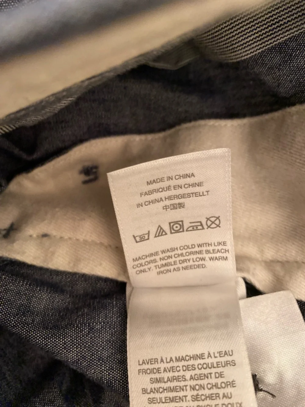 J. Crew Blue Men's 770 Chinos Size 32 - Picture 7 of 12